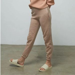 Lunya Restore Double Faced Pant | Otium Tan Heather | Size S